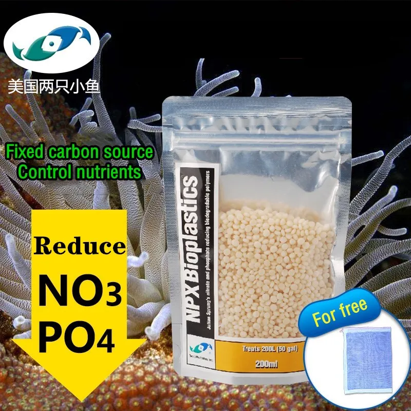 Marine Aquarium Protein Skimmer - 200 мл Биополимерные гранулы NPX для