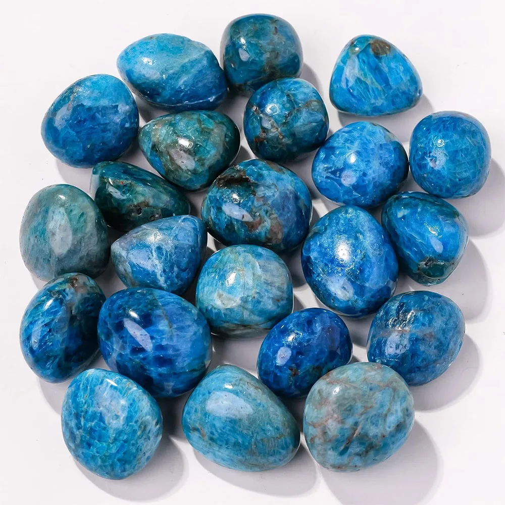 Marine Aquarium Gravel - Натуральные голубые апатитовые кварцевые кристаллы и