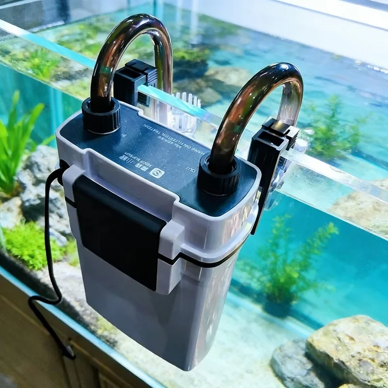 Marine Aquarium Protein Skimmer - Настенный внешний фильтр-водопад для аквариума, подвесной