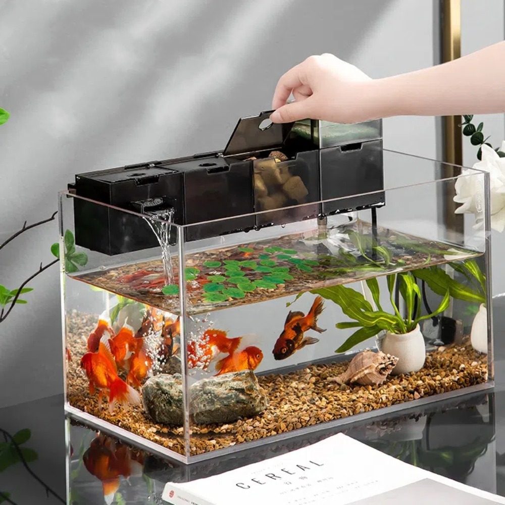 Marine Aquarium Protein Skimmer - Многофункциональный внешний фильтр для аквариума 3-в-1:
