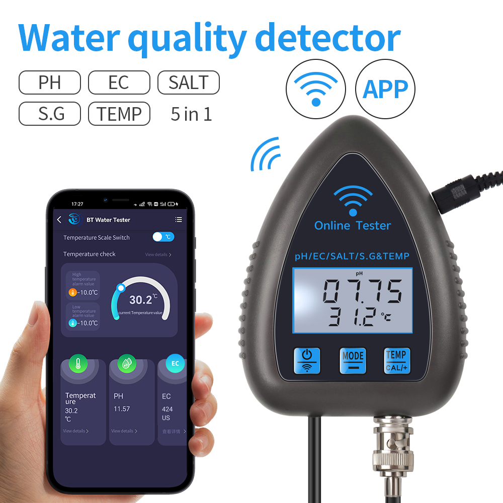 Измеритель Качества Воды Tuya  – обзор и цена Marine Aquarium Par Meter