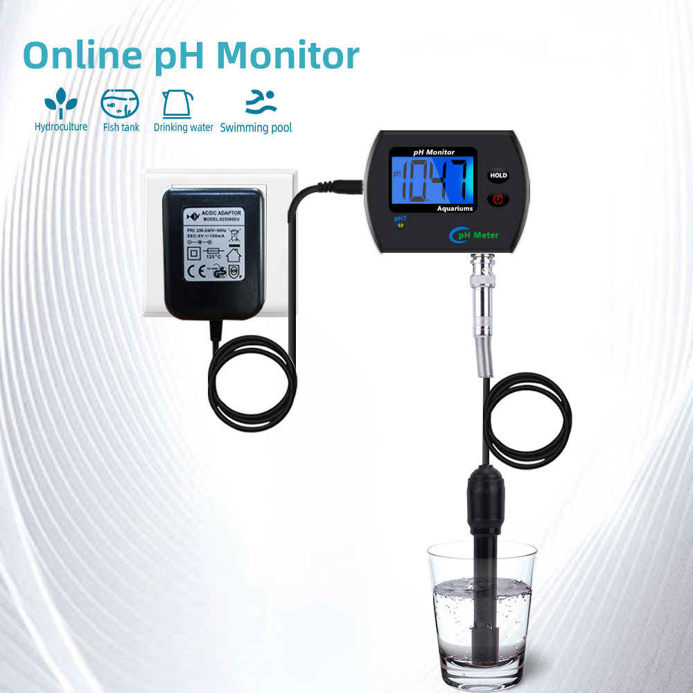 Цифровой Ph-метр для аквариума – обзор и цена Marine Aquarium Par Meter