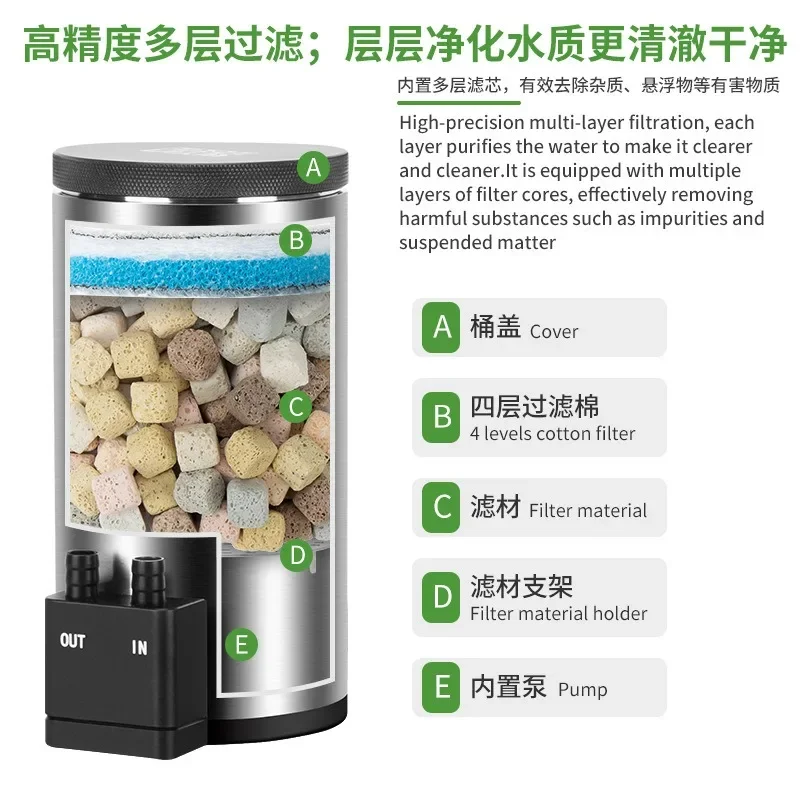 Бесшумный настольный аквариумн – обзор и цена Marine Aquarium Protein Skimmer