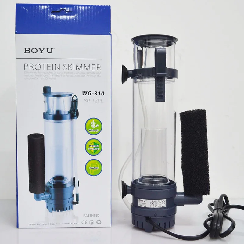 Протеиновый скиммер-фильтр BOY – обзор и цена Marine Aquarium Protein Skimmer